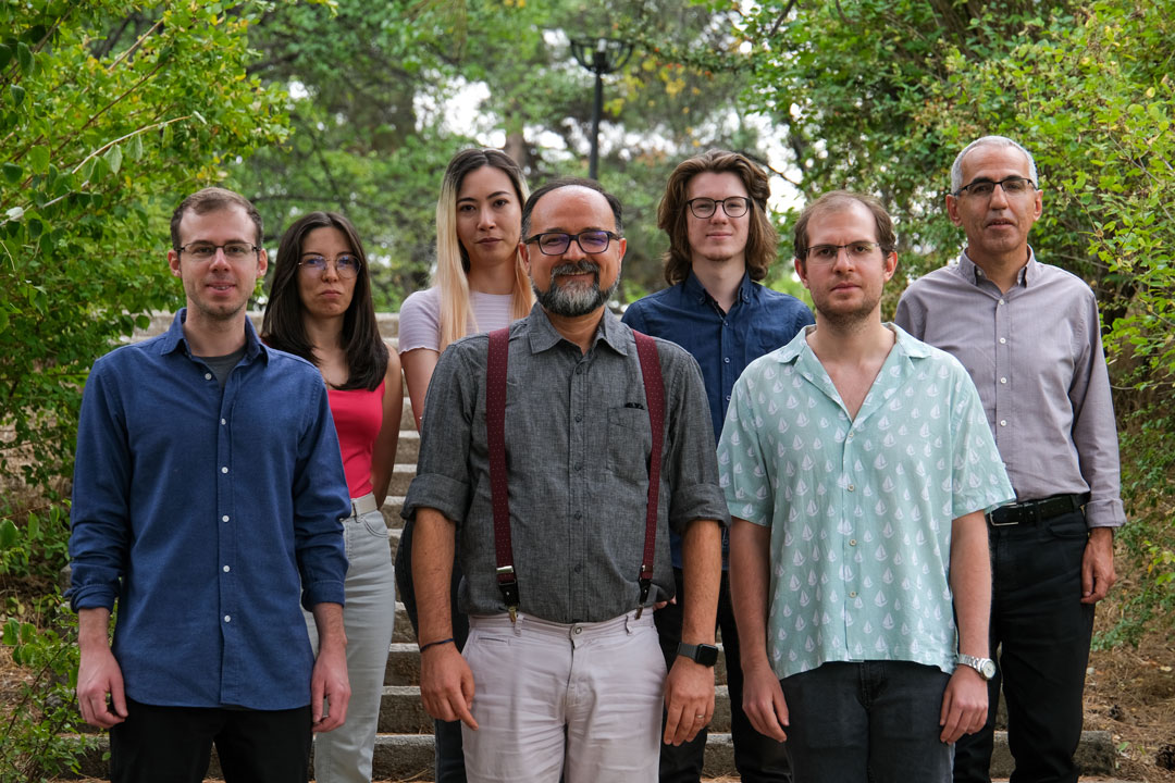 İsmail Turan with his research group