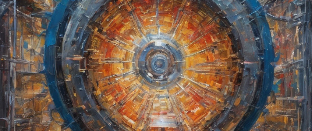 Abstract visualization related to mathematical physics